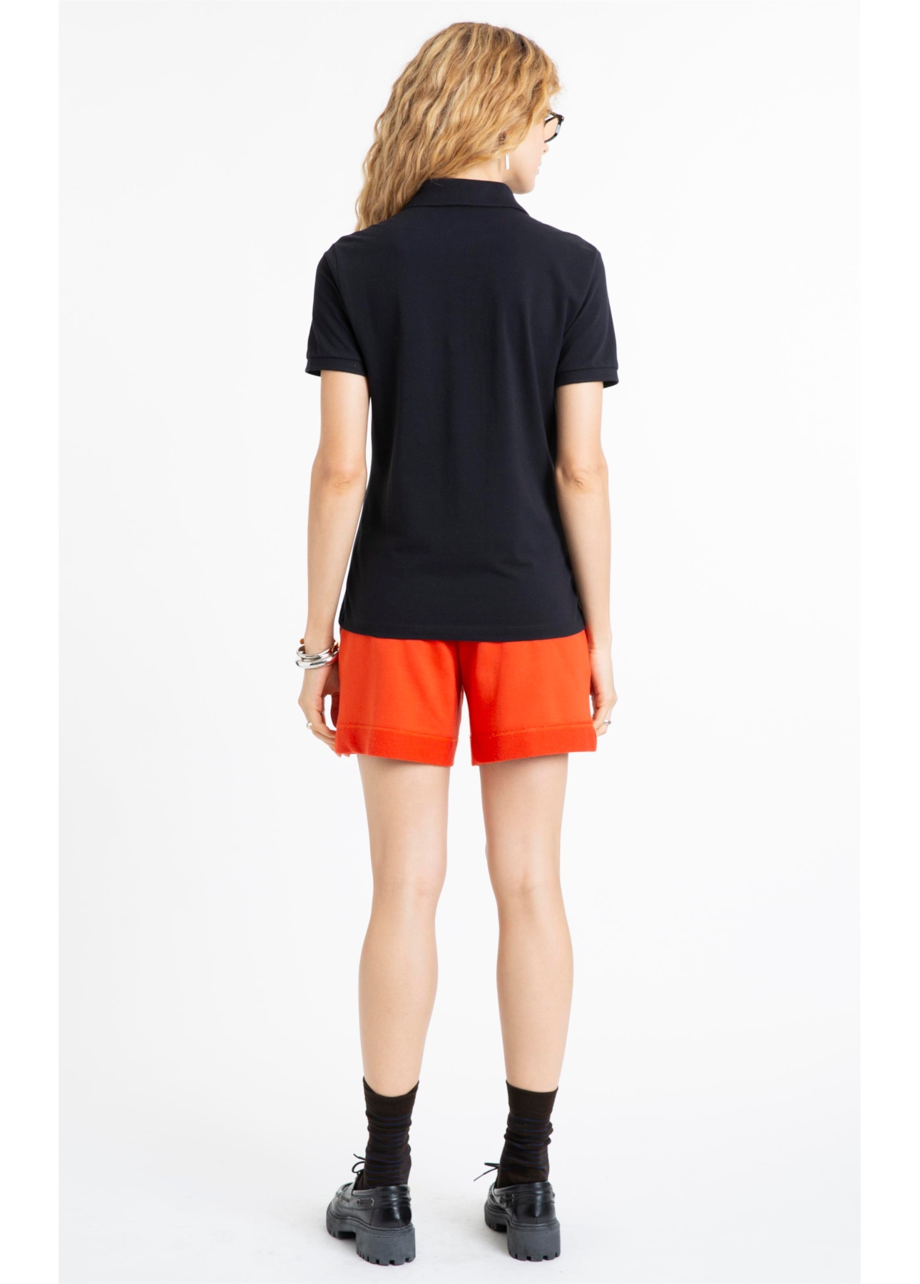 Blusa Ellus Easa Polo Piquet Preto