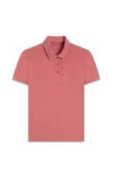 Blusa Ellus Easa Polo Piquet Rosa Gum