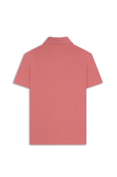 Blusa Ellus Easa Polo Piquet Rosa Gum