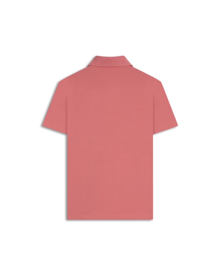 Blusa Ellus Easa Polo Piquet Rosa Gum