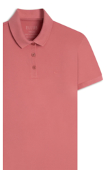 Blusa Ellus Easa Polo Piquet Rosa Gum
