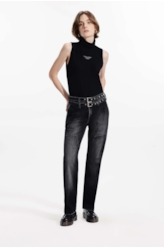 Blusa Ellus Easa Turtleneck Preto