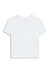 Blusa Ellus Easa Wavy Glitter Branco