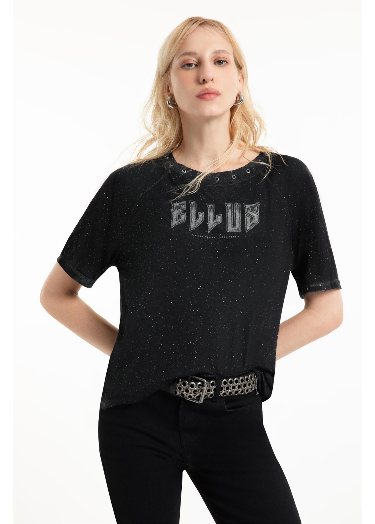 Blusa Ellus Fine Classic Preto