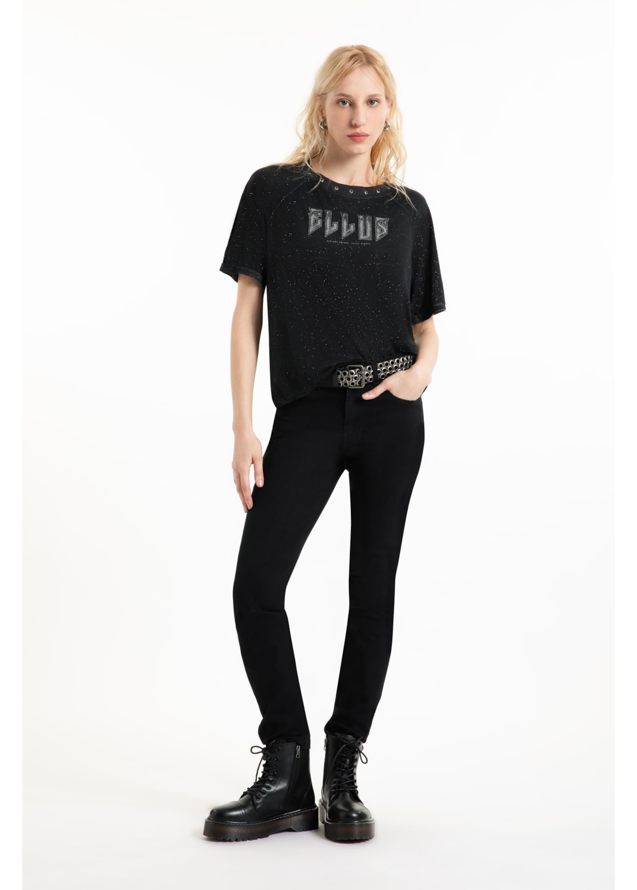 Blusa Ellus Fine Classic Preto