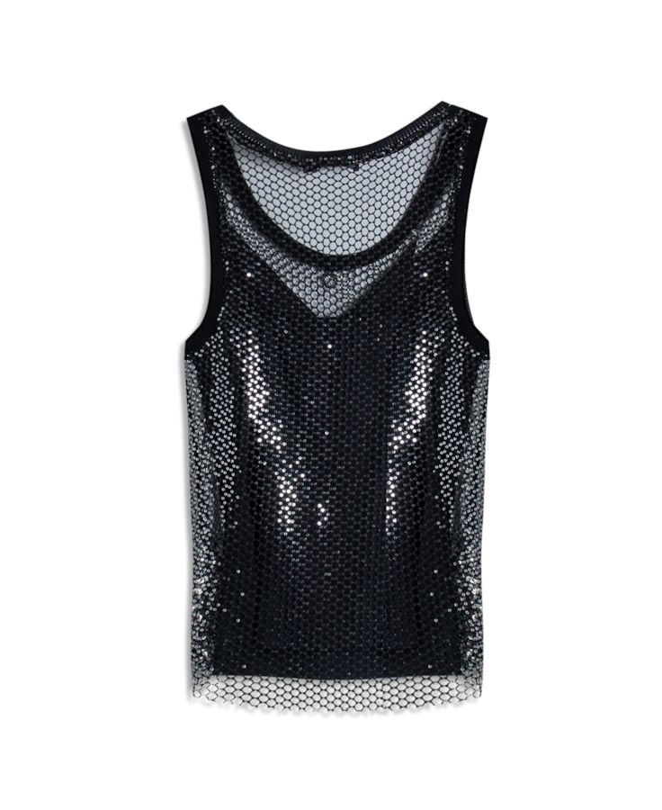 Blusa Ellus Glimmer Sleeveless Preto