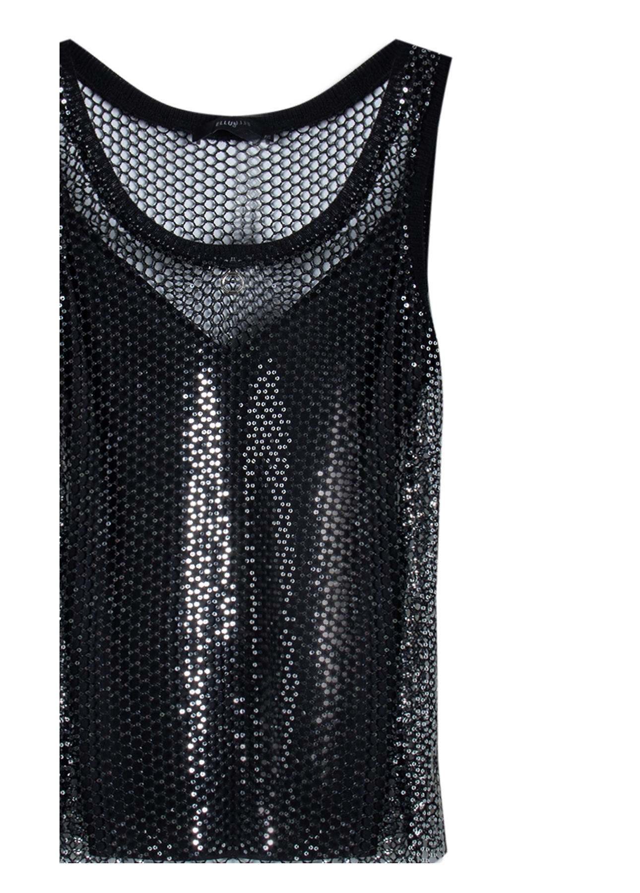 Blusa Ellus Glimmer Sleeveless Preto
