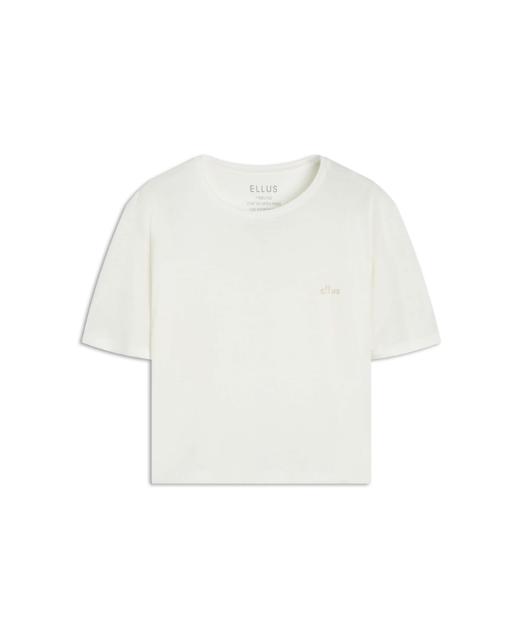 Blusa Ellus  Glitter Off White
