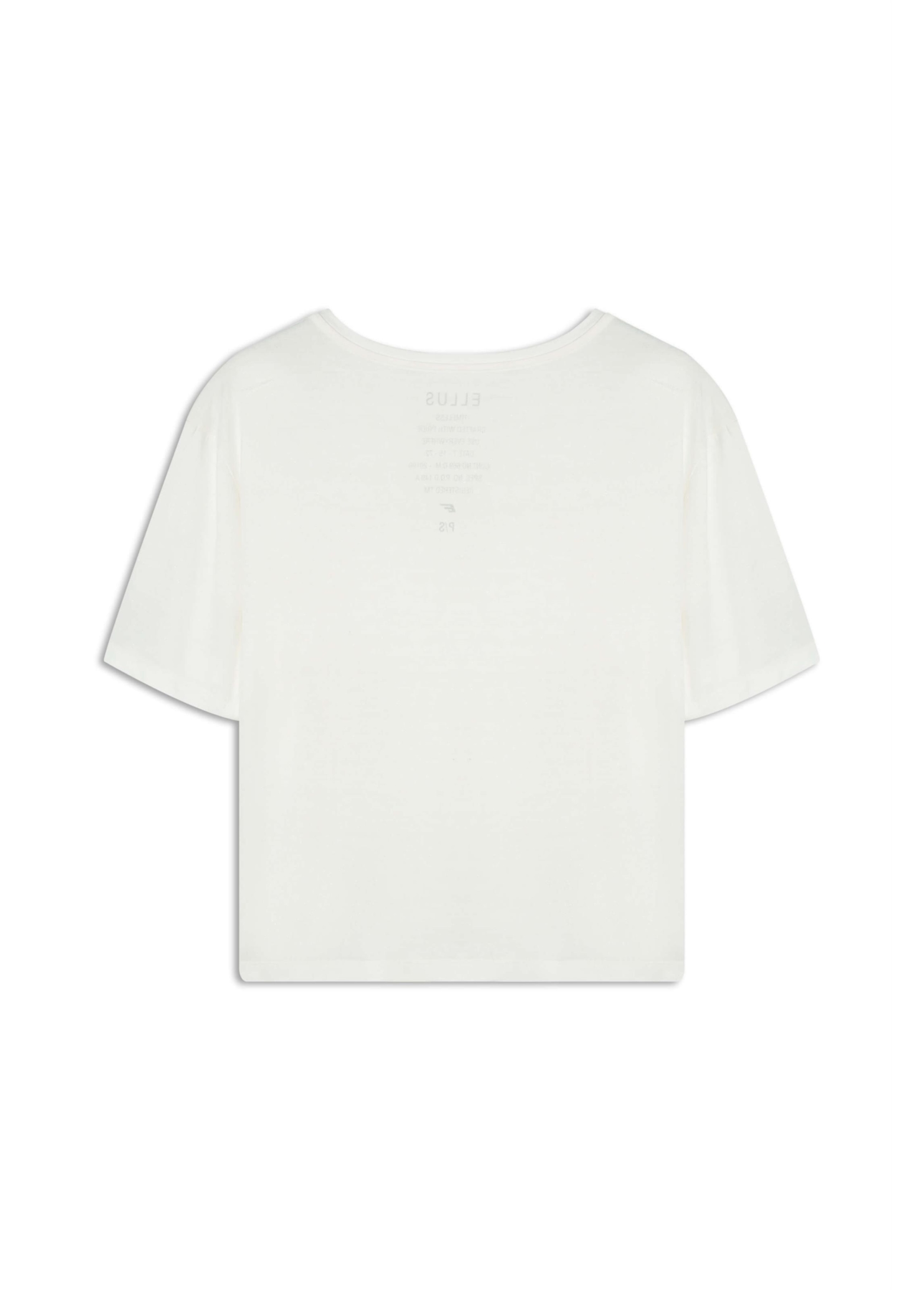 Blusa Ellus  Glitter Off White