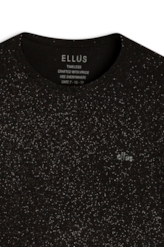 Blusa Ellus  Glitter Preto