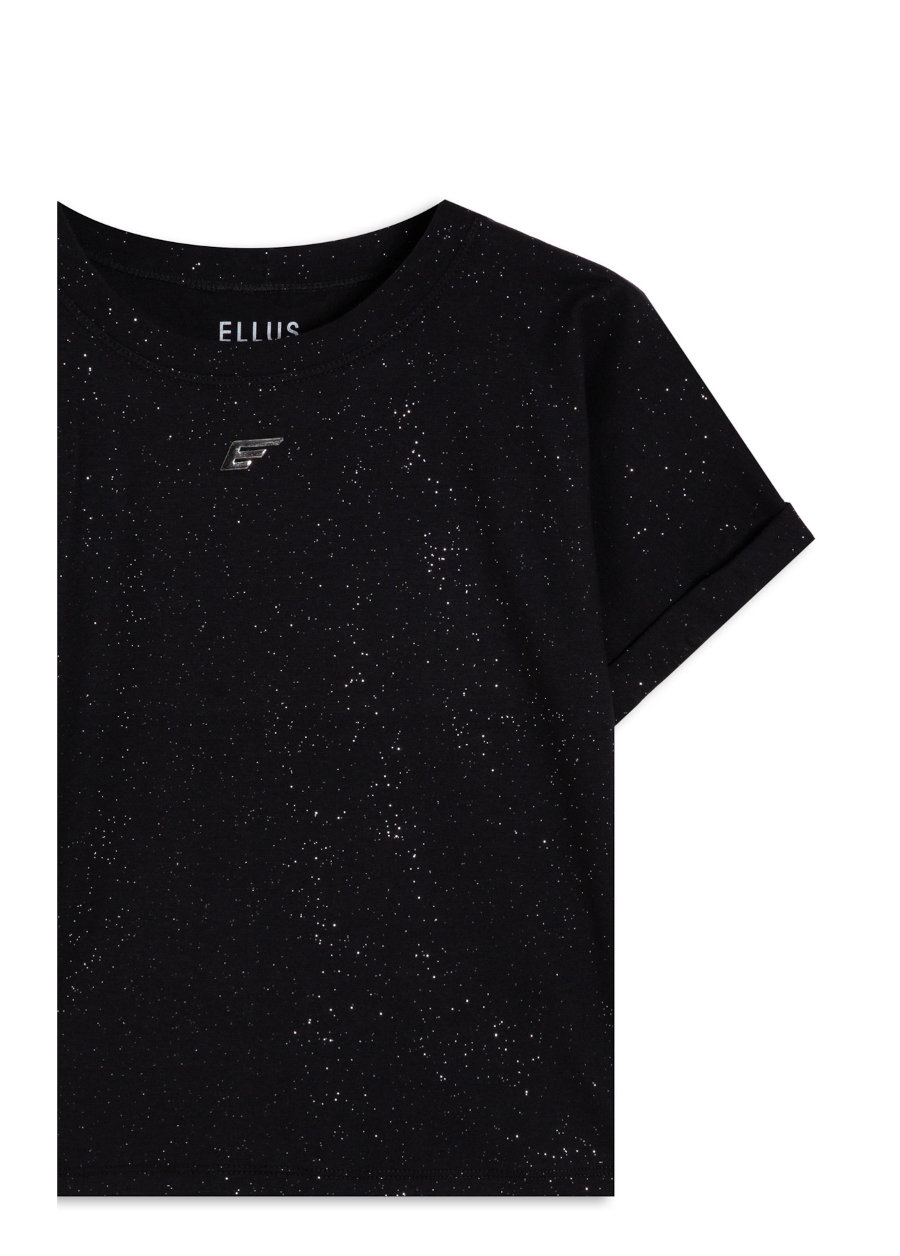 Blusa Ellus Glitter Preto