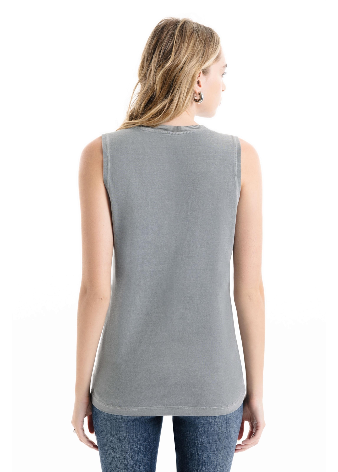 Blusa Ellus Golden Squad Cinza Medio