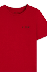 Blusa  Ellus Gotico Vermelho