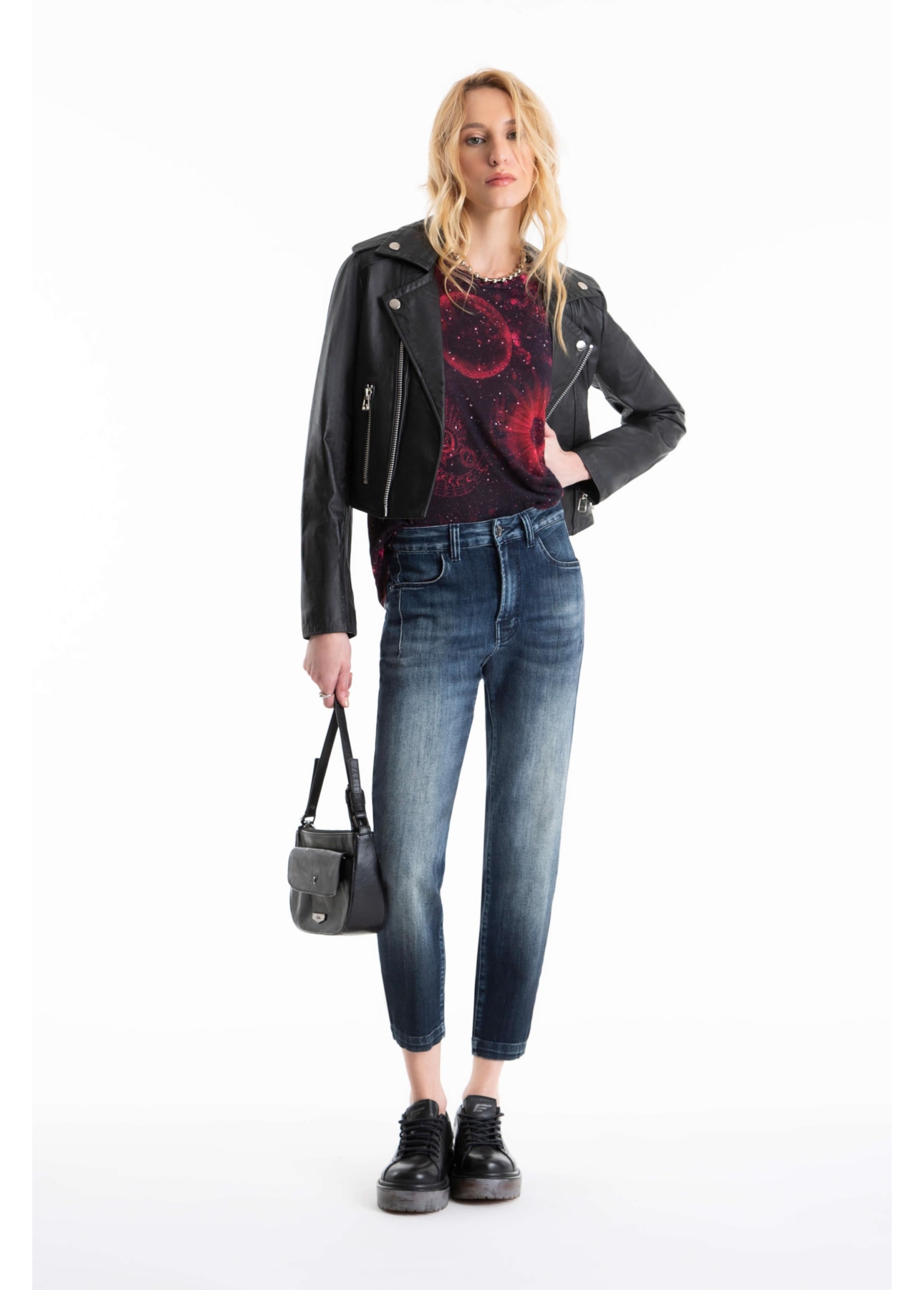 Blusa Ellus Halterneck Mystical Space Padrao 2