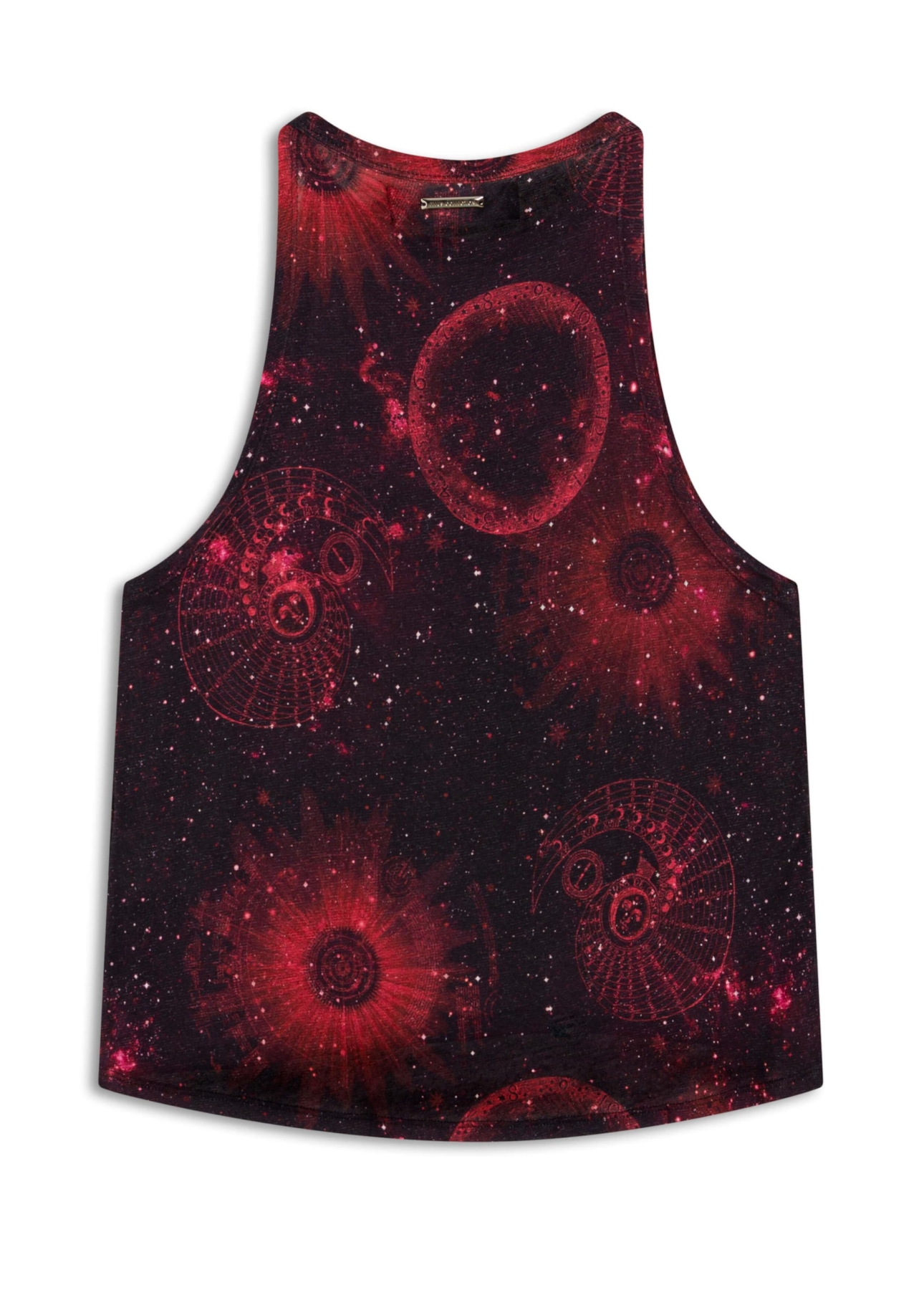 Blusa Ellus Halterneck Mystical Space Padrao 2