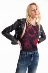 Blusa Ellus Halterneck Mystical Space Padrao 2