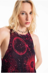 Blusa Ellus Halterneck Mystical Space Padrao 2