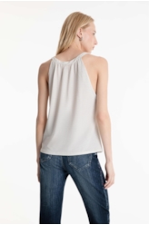 Blusa Ellus Halterneck Sky Off White