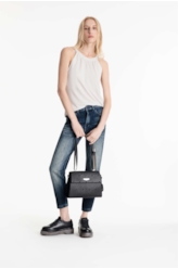 Blusa Ellus Halterneck Sky Off White