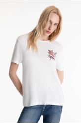 Blusa Ellus Heart Tattoo Milao Mc Branco