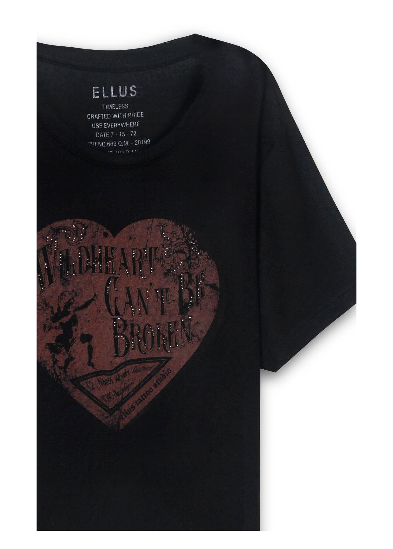 Blusa Ellus Hong Kong Preto