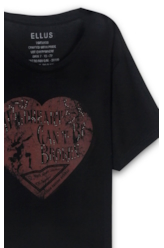 Blusa Ellus Hong Kong Preto