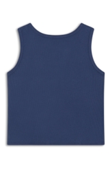 Blusa Ellus Hot Stuff Cropped Purple Blue