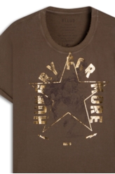 Blusa Ellus Hungry For More Dark Brown