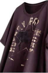 Blusa Ellus Hungry For More Dark Wine