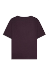 Blusa Ellus Hungry For More Dark Wine