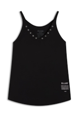 Blusa Ellus Ilhós Viscose Preto