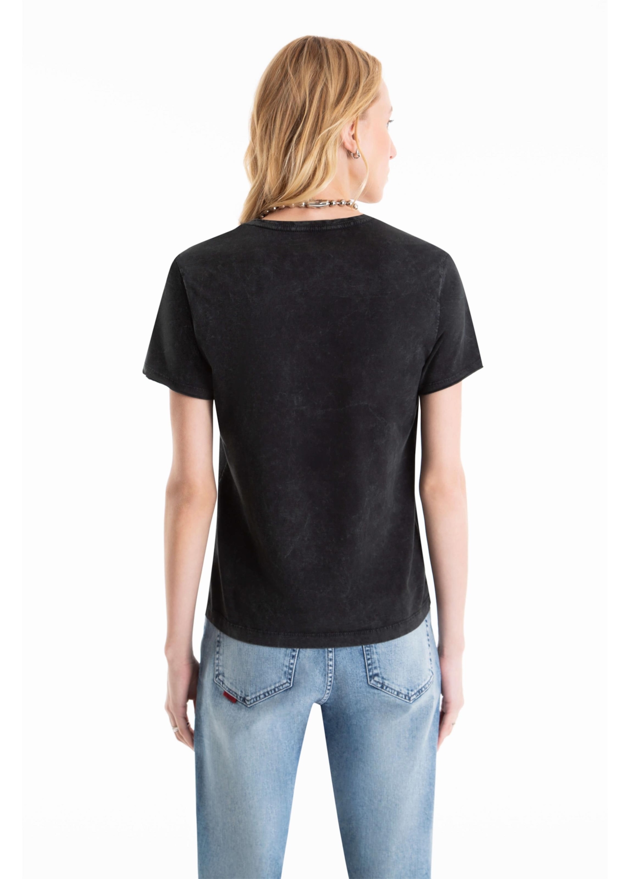 Blusa Ellus Marble Panther Barcelona Preto