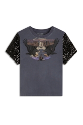 Blusa Ellus Milao Aviator Purple Blue