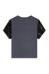 Blusa Ellus Milao Aviator Purple Blue