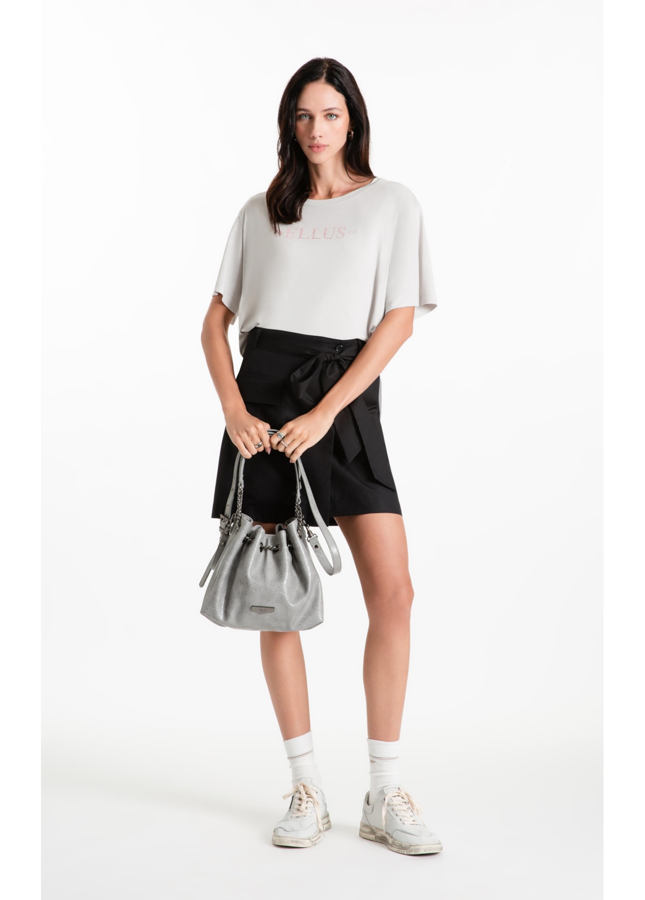 Blusa Ellus Neon Silver