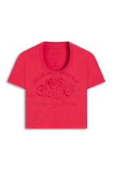 Blusa Ellus Old School Cropped Mc Pink