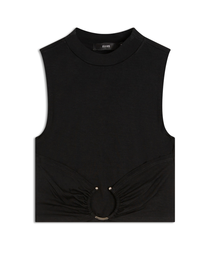 Blusa Ellus Piercing Preto