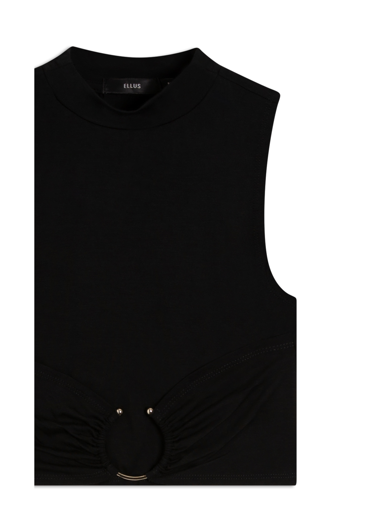 Blusa Ellus Piercing Preto