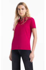 Blusa Ellus Piquet Easa Fucsia
