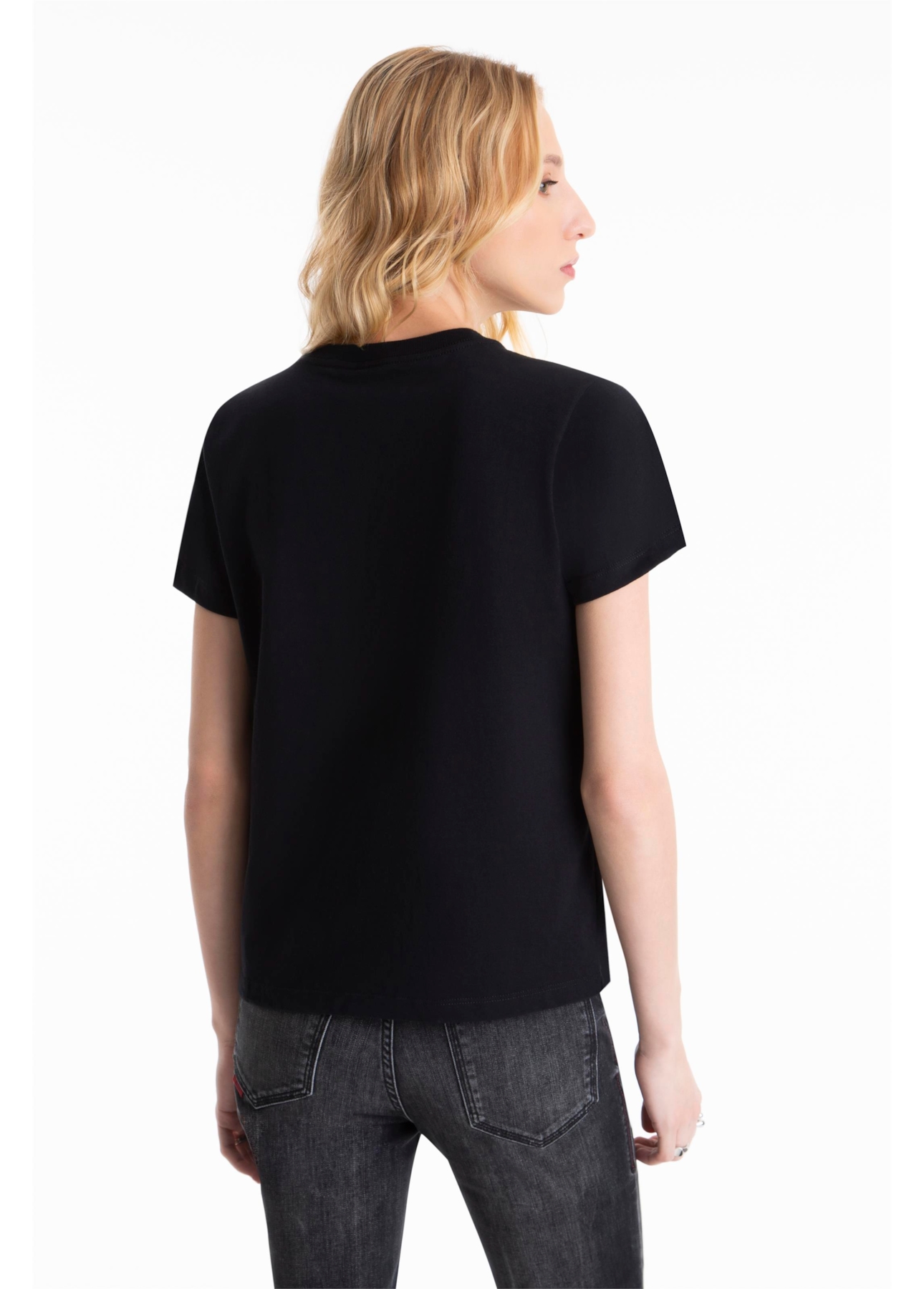 Blusa Ellus Race E-Asa Classic Slim Preto