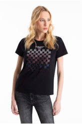 Blusa Ellus Race E-Asa Classic Slim Preto