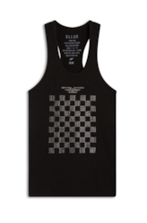 Blusa Ellus Race E-Asa Sleeveless Preto