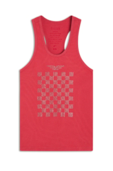 Blusa Ellus Race E-Asa Sleeveless Vermelho