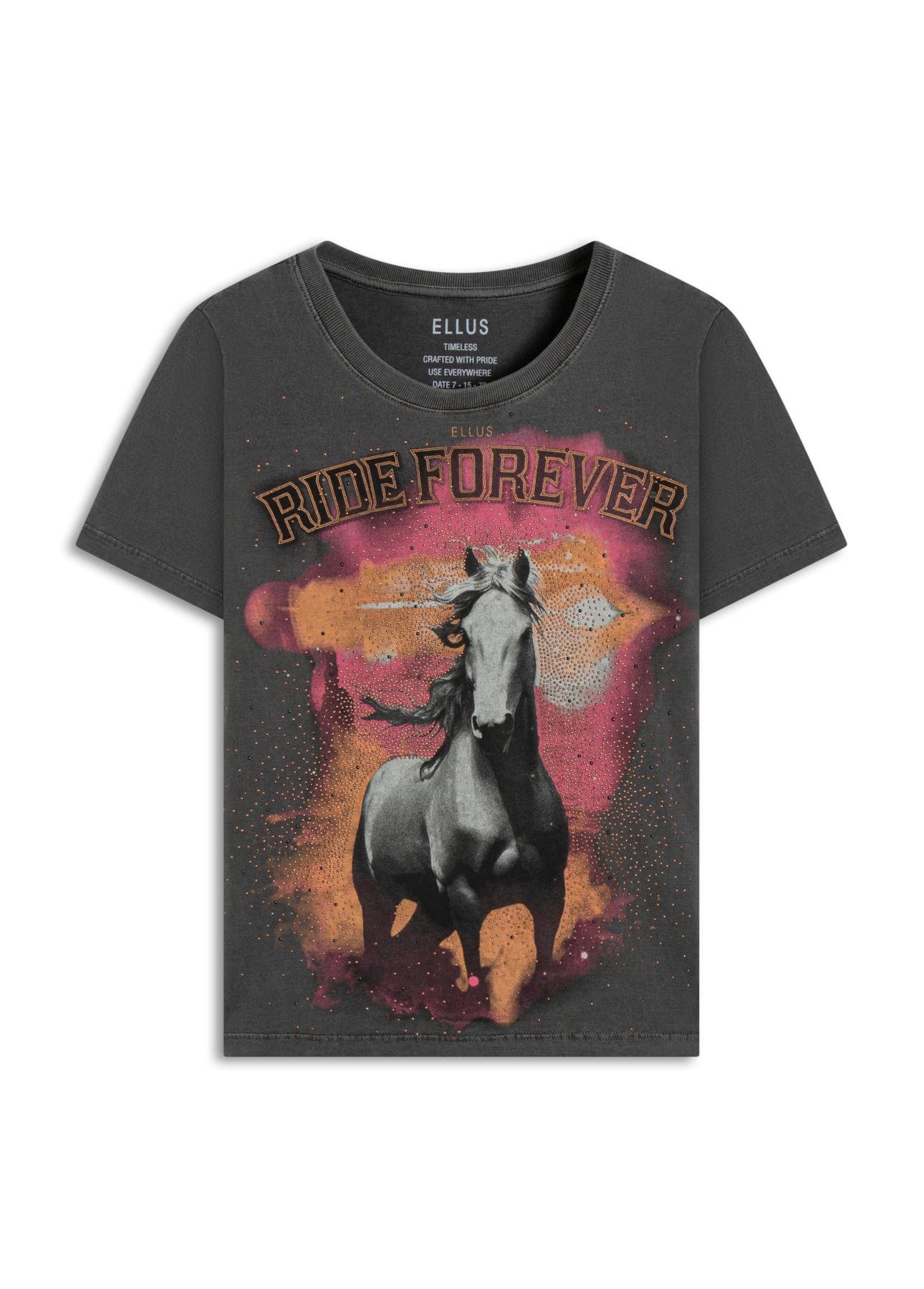 Blusa Ellus Ride Forever Classic Preto