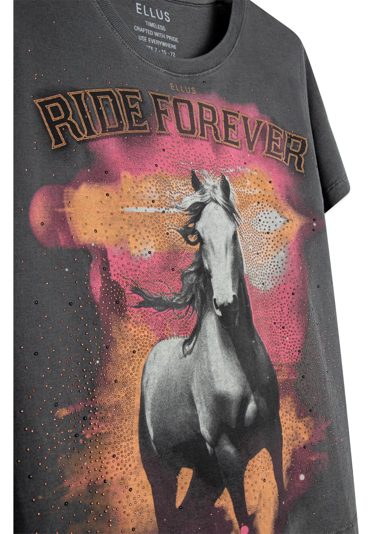 Blusa Ellus Ride Forever Classic Preto