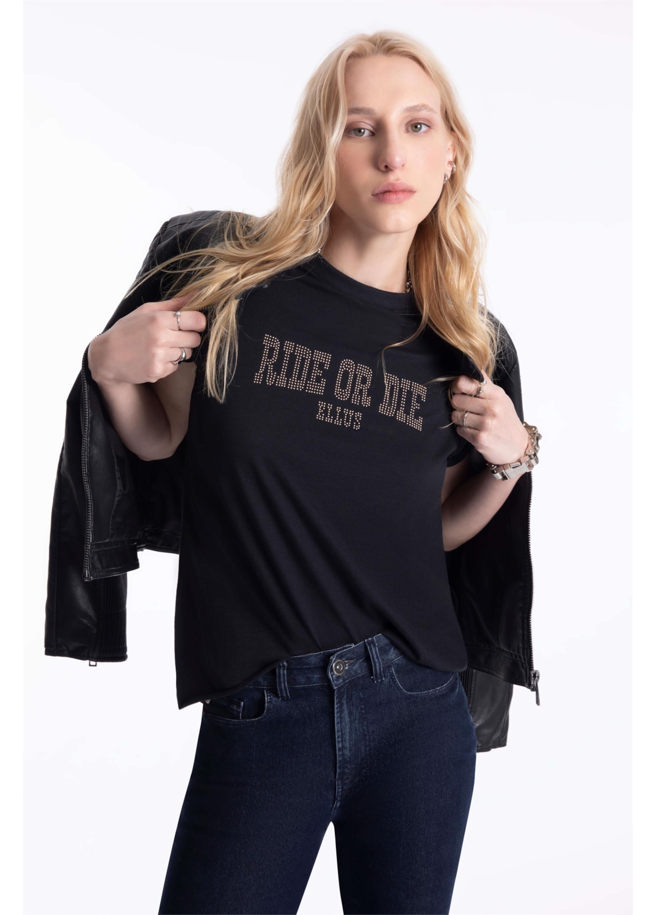 Blusa Ellus Ride Or Die Classic Preto