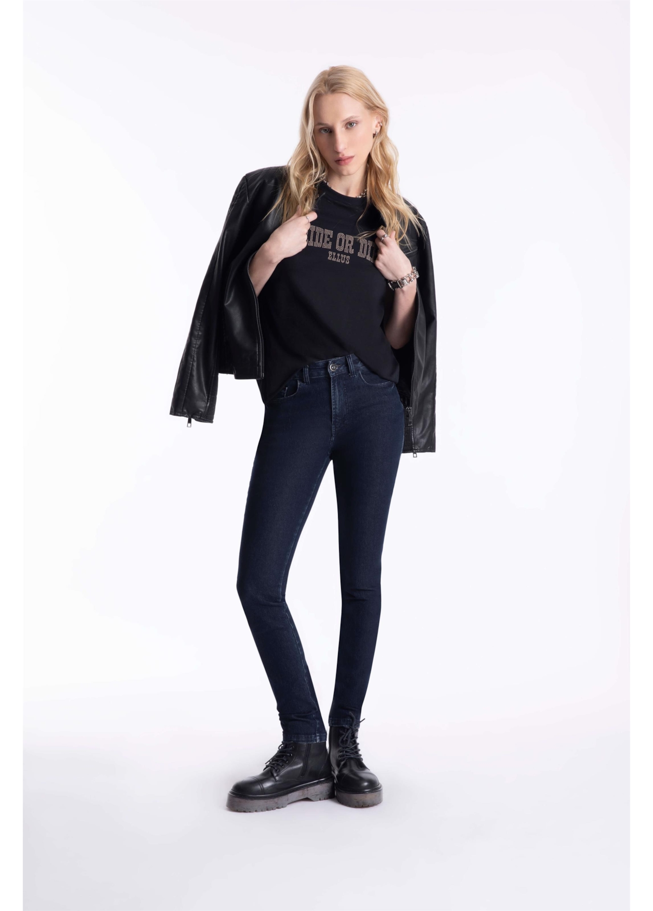 Blusa Ellus Ride Or Die Classic Preto