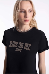Blusa Ellus Ride Or Die Classic Preto