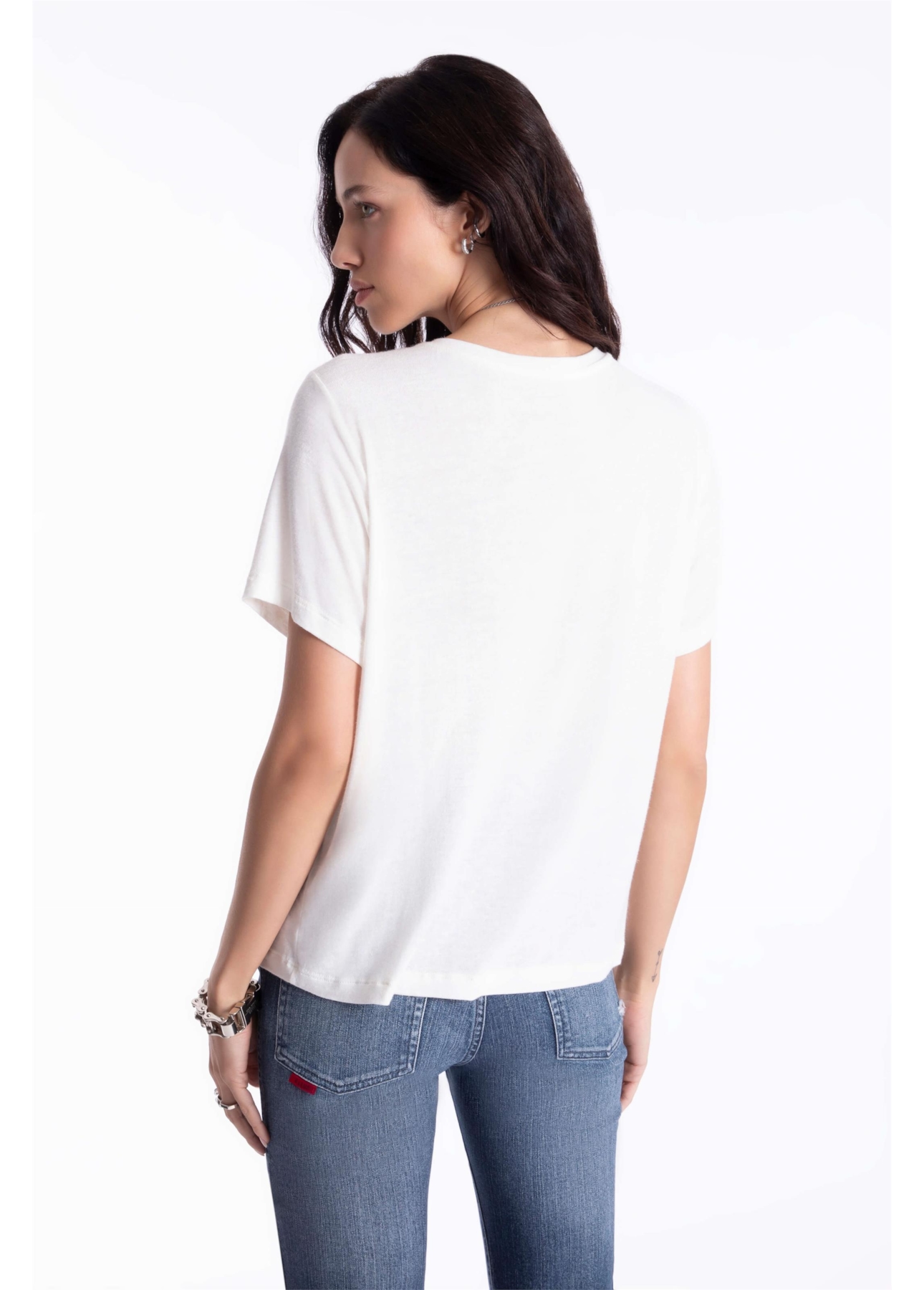 Blusa Ellus Ride Or Die Off White