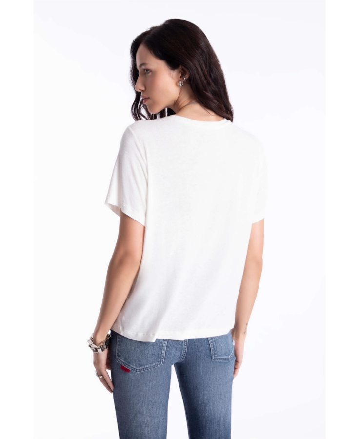 Blusa Ellus Ride Or Die Off White